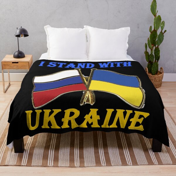 Item preview, I Stand with Ukraine Decal, Ukraine Flag, Vinyl Decal designed and sold by SHOPNICHKA.