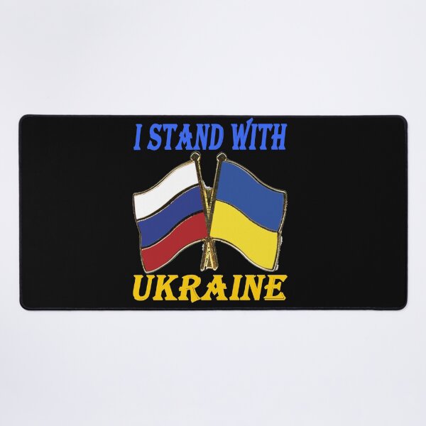 Item preview, I Stand with Ukraine Decal, Ukraine Flag, Vinyl Decal designed and sold by SHOPNICHKA.