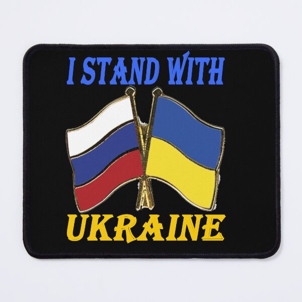 Item preview, I Stand with Ukraine Decal, Ukraine Flag, Vinyl Decal designed and sold by SHOPNICHKA.