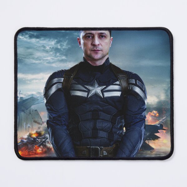Item preview, Captain Zelensky Ukraine President designed and sold by Harsh Malewar.