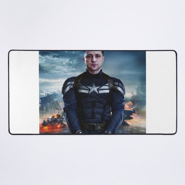Item preview, Captain Zelensky Ukraine President designed and sold by Harsh Malewar.