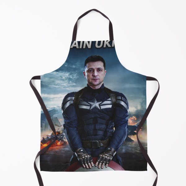Item preview, Captain Zelensky Ukraine President designed and sold by Harsh Malewar.