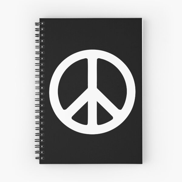 Item preview, blackand white peace symbol  designed and sold by DemonicGloom.
