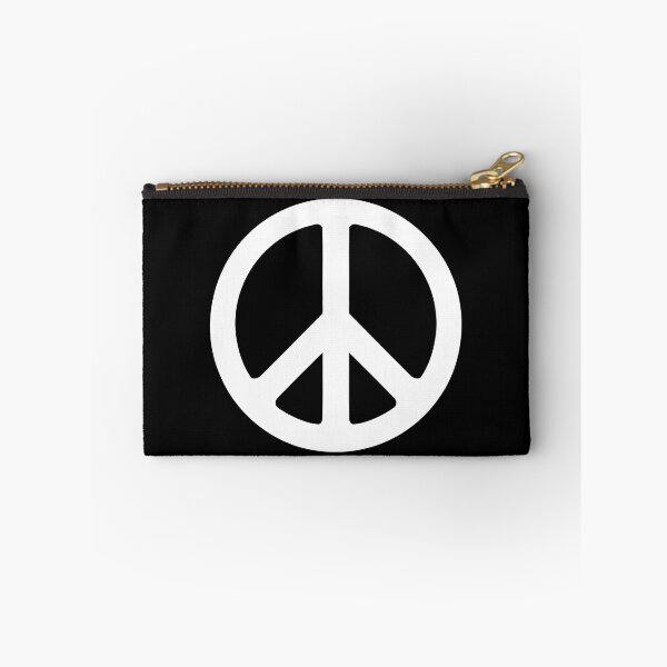 Item preview, blackand white peace symbol  designed and sold by DemonicGloom.