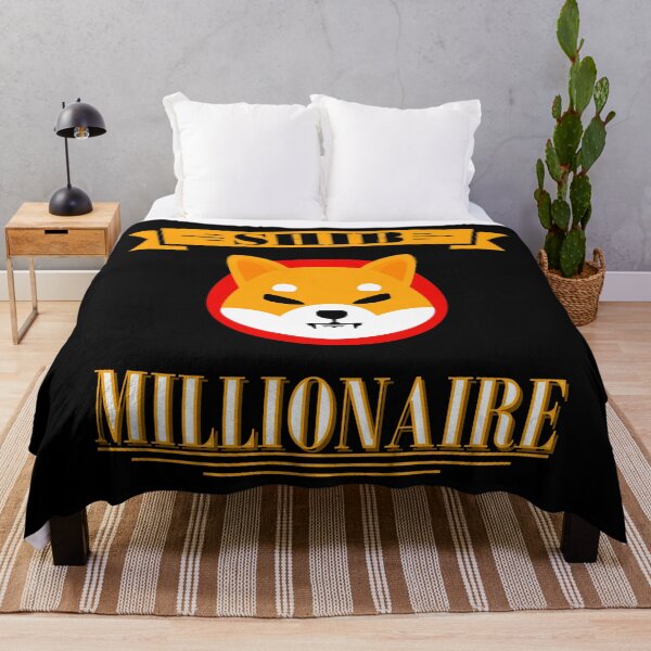 Item preview, SHIB Millionaire - Shiba Inu Funny Cryptocurrency Design designed and sold by TeeTimeShirts.