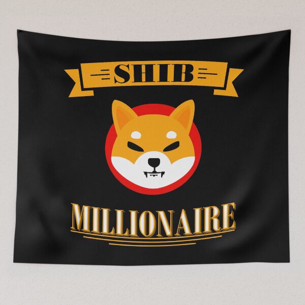 Item preview, SHIB Millionaire - Shiba Inu Funny Cryptocurrency Design designed and sold by TeeTimeShirts.