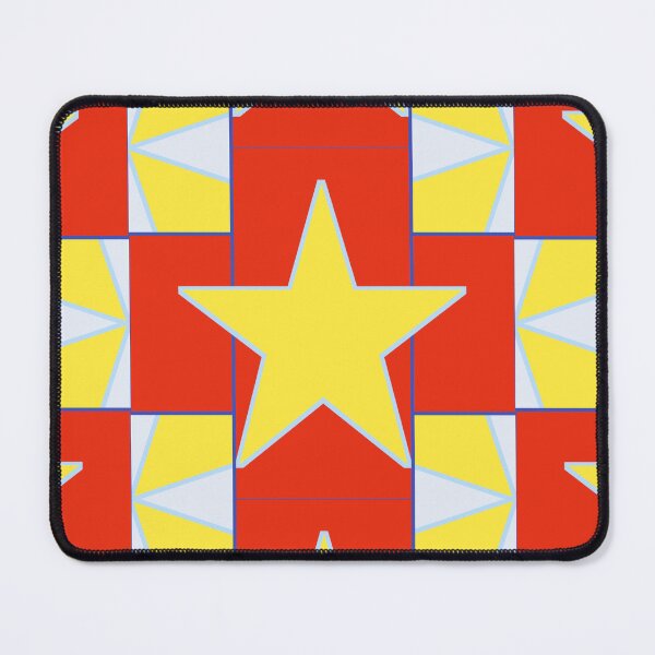 Item preview, Colorful March pattern in yellow and red designed and sold by Bekindtome.