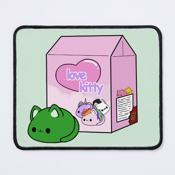 Item preview, love kitty-green cat doll designed and sold by EveryCuteThings.