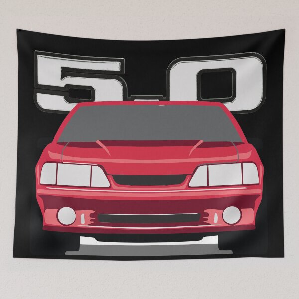 Item preview, Mustang GT 5.0L V8 Fox Body RETrO USA  designed and sold by cowtownCOWBOY.
