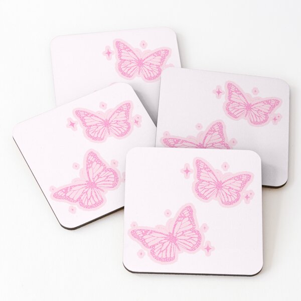 Item preview, pink butterflies! designed and sold by kellsstore.