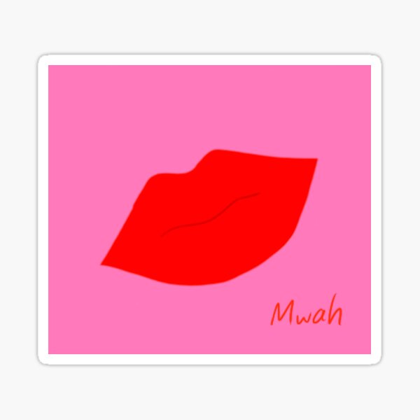Vista previa del artículo con la obra «Labios jugosos», diseñado y vendido por CreativeHdesign.