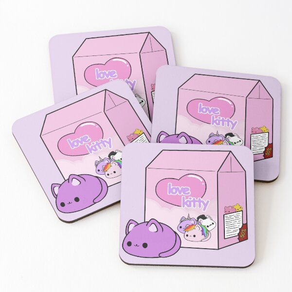Item preview, love kitty-purple cat doll designed and sold by EveryCuteThings.