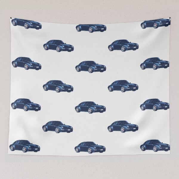 Item preview, Blue Porsche 993 Designs designed and sold by Pure9Design.