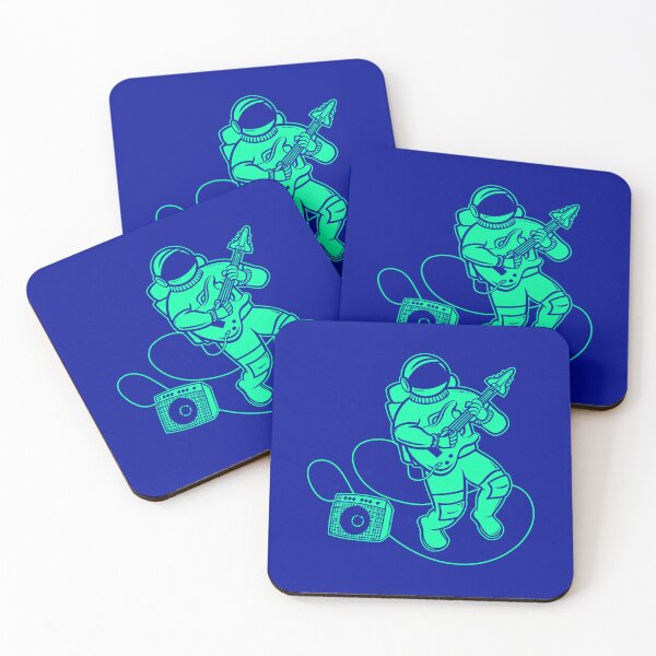 Item preview, Astronaut Rockstar (Aqua color) designed and sold by Koyaanisqatsian.