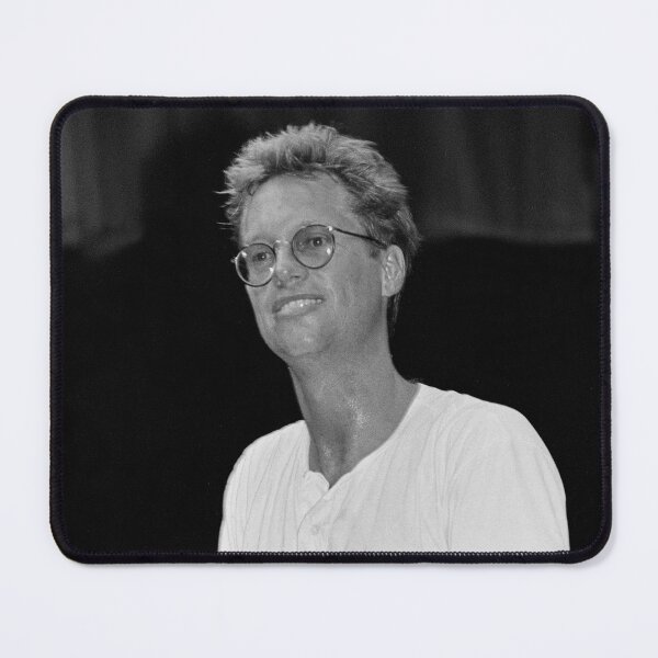 Item preview, Gerry Beckley America BW Photograph designed and sold by ConcertImages.