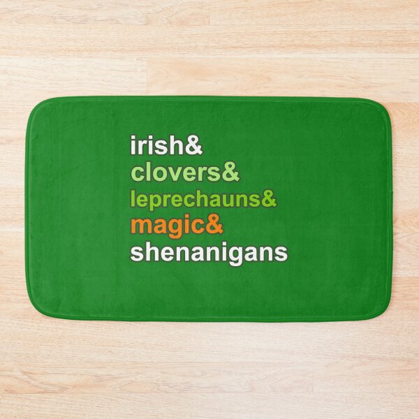 Item preview, Irish Clovers Leprechauns Magic Shenanigans St Patrick's Day designed and sold by Draculaura2009.