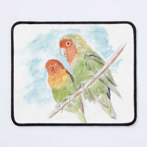 Item preview, Watercolor Art of Parrots designed and sold by evk-art.
