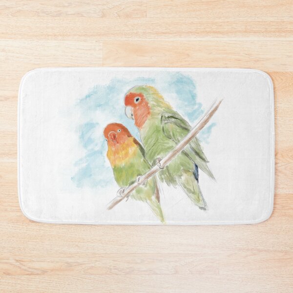 Item preview, Watercolor Art of Parrots designed and sold by evk-art.