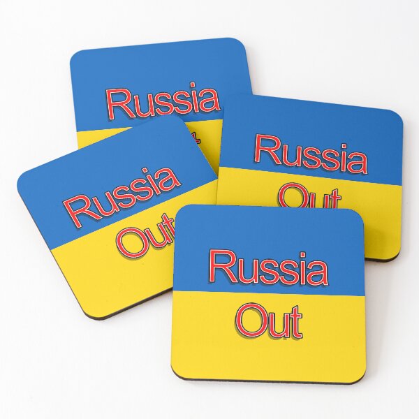 Item preview, Anti Russia Ukraine Flag Peace Concept designed and sold by Nalidsa Sukprasert.