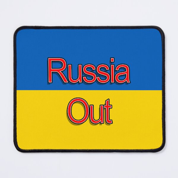 Item preview, Anti Russia Ukraine Flag Peace Concept designed and sold by Nalidsa Sukprasert.
