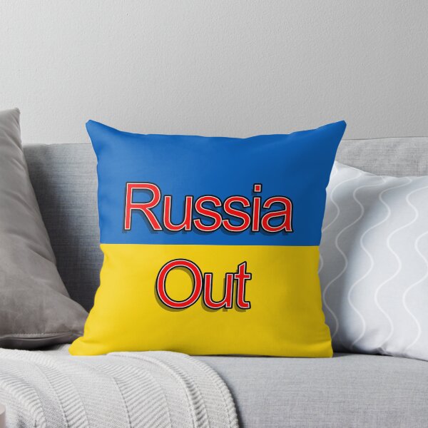Item preview, Anti Russia Ukraine Flag Peace Concept designed and sold by Nalidsa Sukprasert.