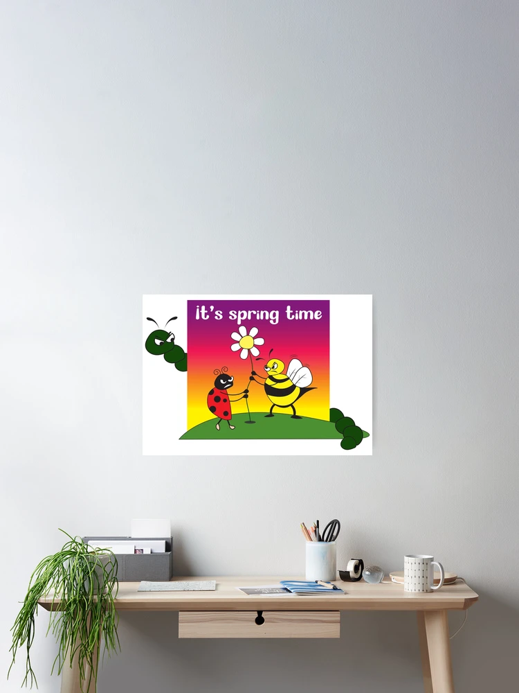 Thumbnail 2 of 3, Poster, Spring time designed and sold by ColorfulEye.