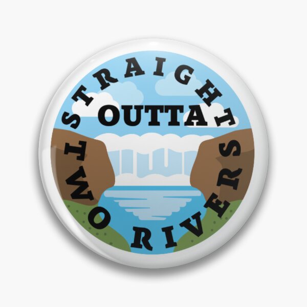 Item preview, Straight outta two rivers  designed and sold by BestDesign87.