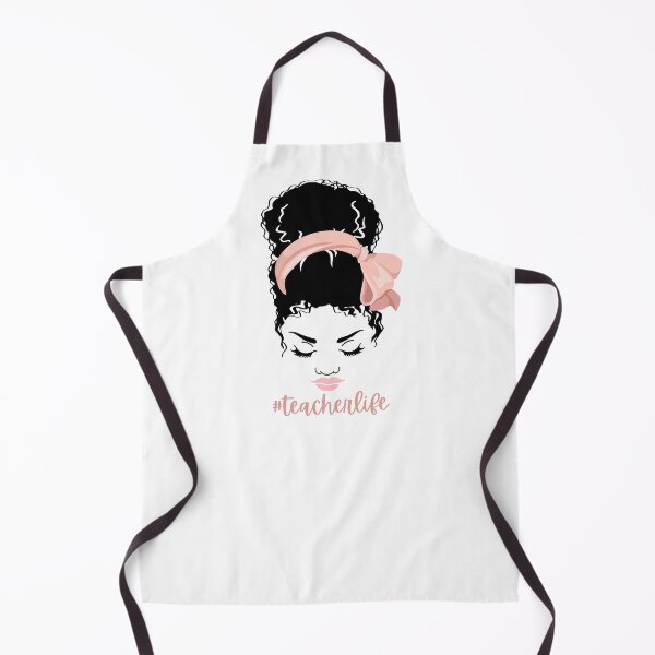 Item preview, Copy of #teacherlife Messy Bun and Pink bow designed and sold by Not A Typical Teacher.