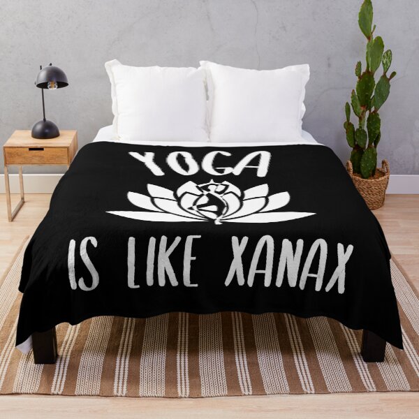Item preview, Yoga Is Like Xanax designed and sold by SilkenDove.