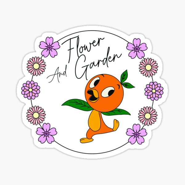 EPCOT Figment Sticker Dreamfinder Dragon Disney Flower and Garden