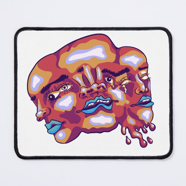 Item preview, Melted faces red designed and sold by 4Marcella4.