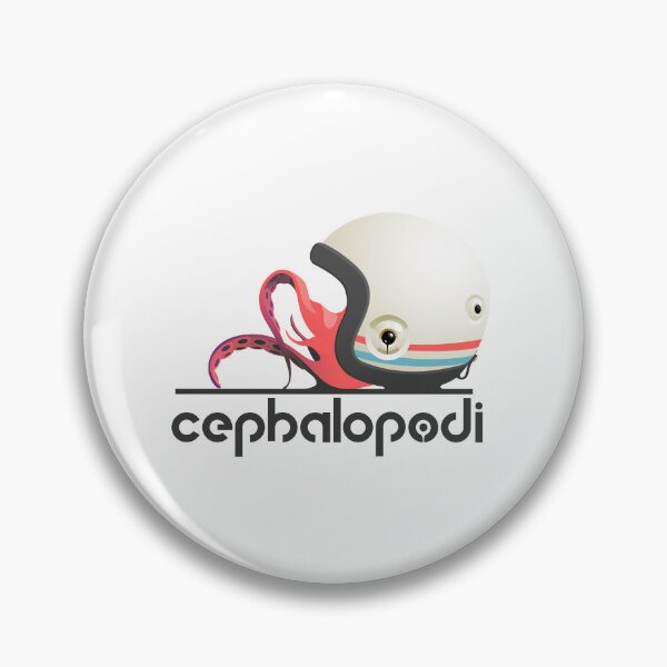 Cephalopodi brand Pin