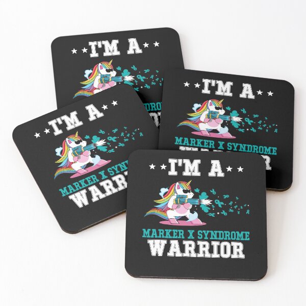 Item preview, Funny Unicorn I'm A Marker X Syndrome Warrior designed and sold by heppenp.