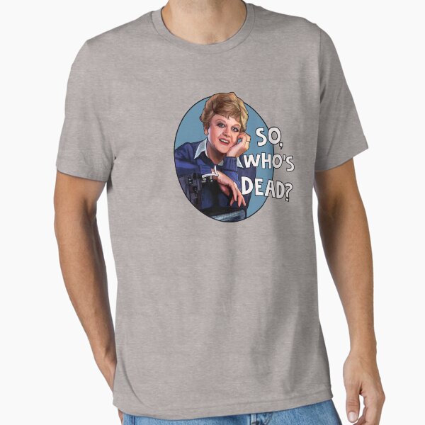 Vista previa del artículo con la obra «Jessica Fletcher, ¿quién está muerta? Asesinato ella escribió», diseñado y vendido por Shelmodine79.