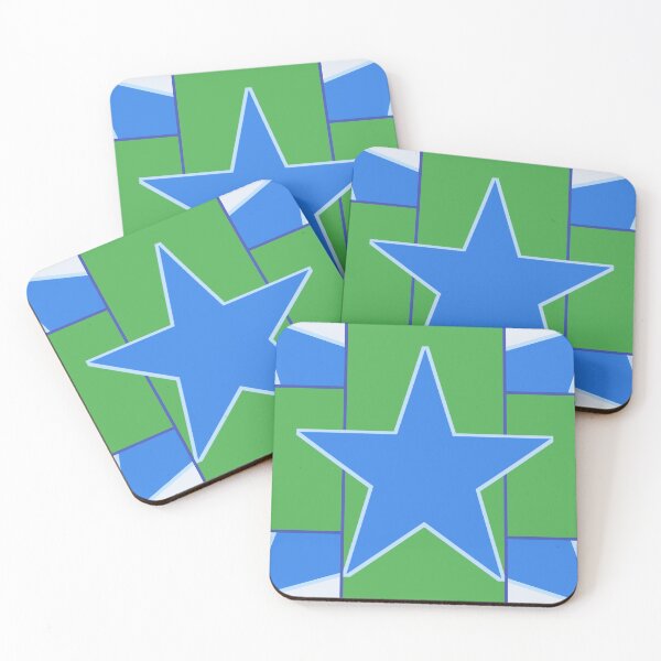 Item preview, Colorful March pattern in blue and green designed and sold by Bekindtome.