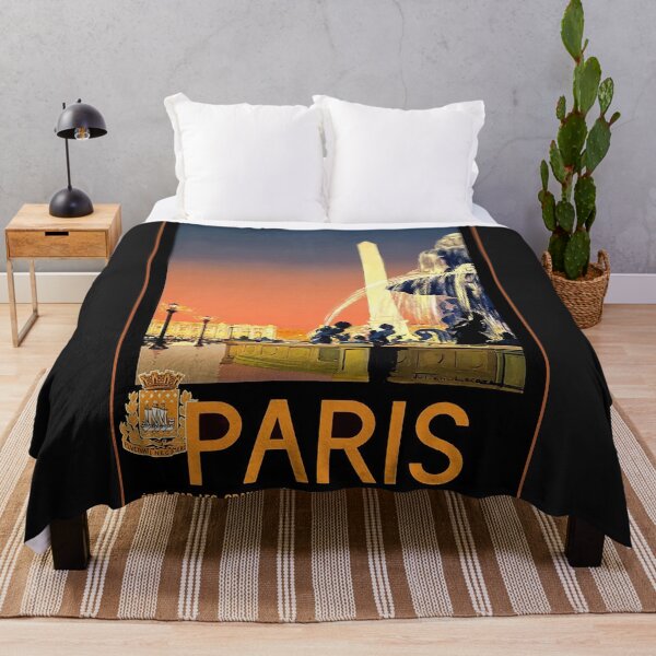 Item preview, vintage Paris travel poster designed and sold by Nostrathomas66.