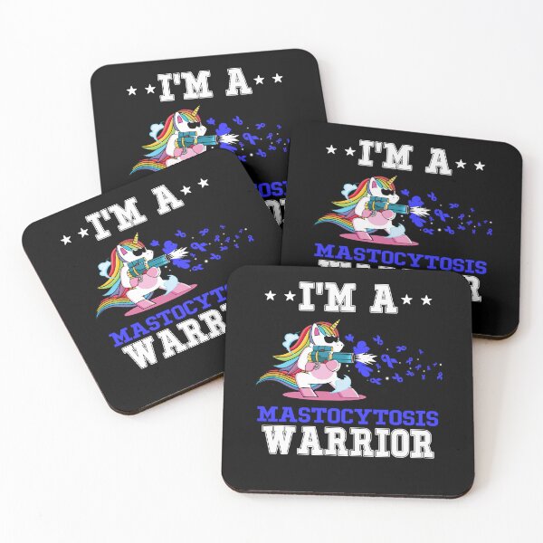 Item preview, Funny Unicorn I'm A Mastocytosis Warrior designed and sold by heppenp.
