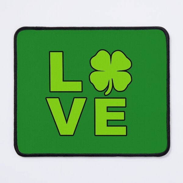 Item preview, LOVE St Patrick's Day Saint Shamrock Irish Flag Clover designed and sold by Draculaura2009.