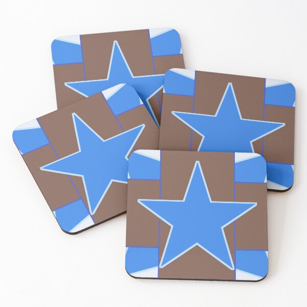 Item preview, Colorful March pattern in blue and brown designed and sold by Bekindtome.