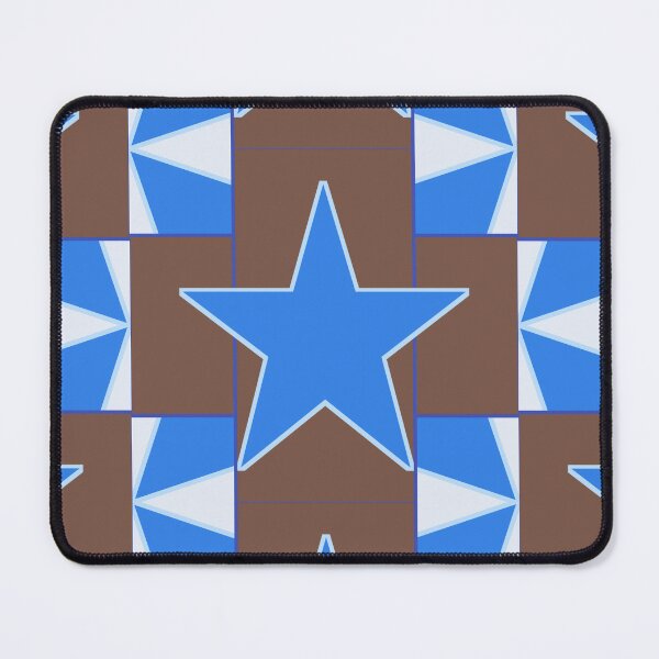 Item preview, Colorful March pattern in blue and brown designed and sold by Bekindtome.