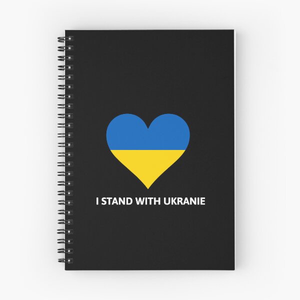 Item preview, I Stand With Ukraine - Ukranie Flag Heart designed and sold by thelustrous.