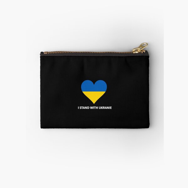 Item preview, I Stand With Ukraine - Ukranie Flag Heart designed and sold by thelustrous.