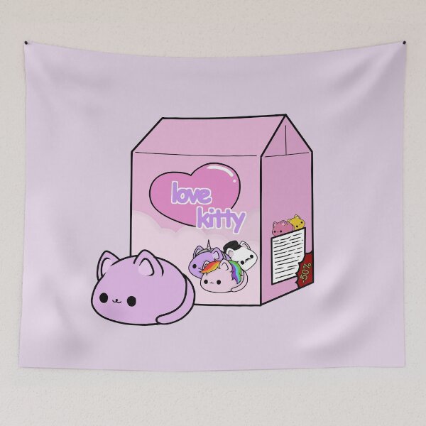 Item preview, love kitty-pink cat doll designed and sold by EveryCuteThings.