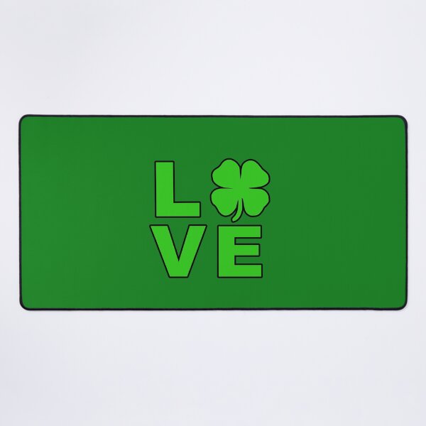 Item preview, LOVE St Patrick's Day Saint Shamrock Irish Flag Clover designed and sold by Draculaura2009.