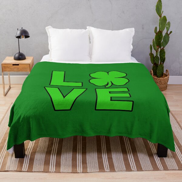 Item preview, LOVE St Patrick's Day Saint Shamrock Irish Flag Clover designed and sold by Draculaura2009.