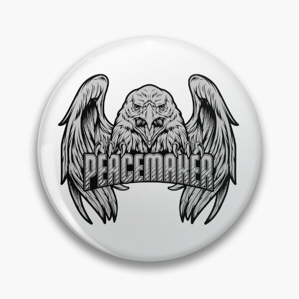 Item preview, Peacemaker Eagly Monochrome designed and sold by ThomasKadmon.