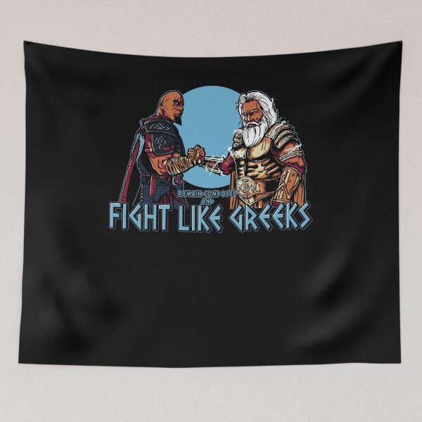 Item preview, Fight Like Greeks designed and sold by AndreusD.