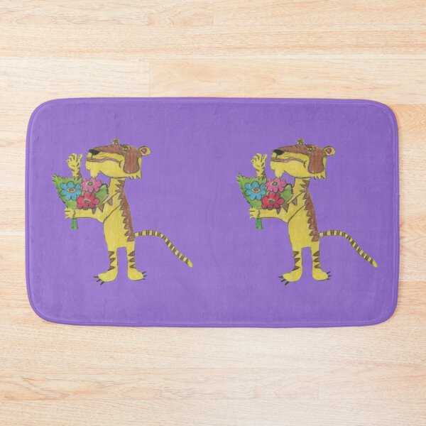 Item preview, Tiger with Bouquet of Flowers designed and sold by mila-ola.