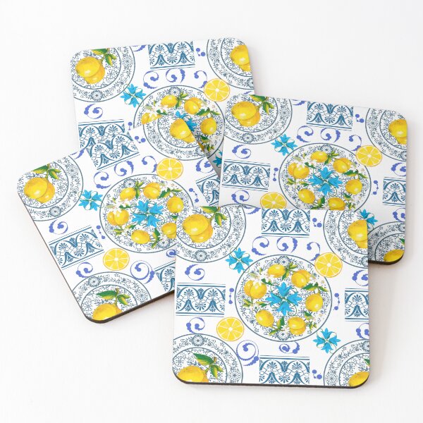 Item preview, Italian,Sicilian art,majolica,lemons  designed and sold by MariaMarinova.