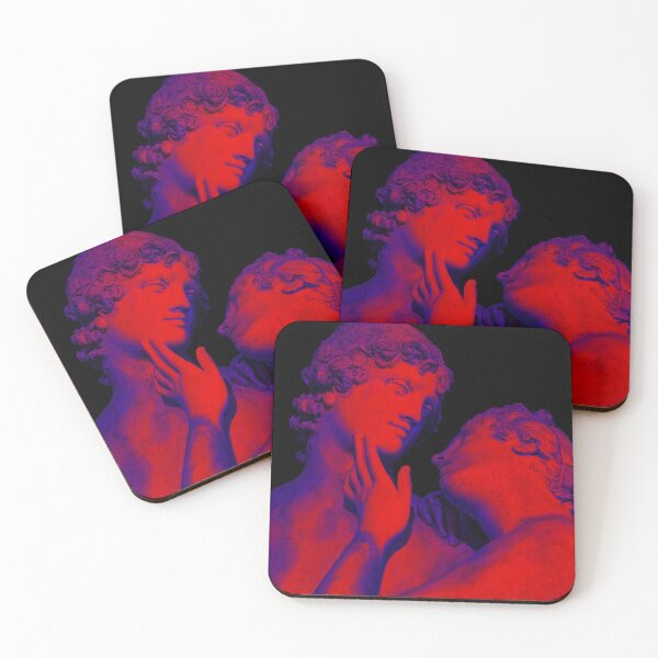Item preview, Greek Sculpture Red and Blue designed and sold by Sere1111.